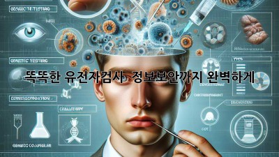 🧬 똑똑한 유전자검사, 🔒 정보보안까지 완벽하게!